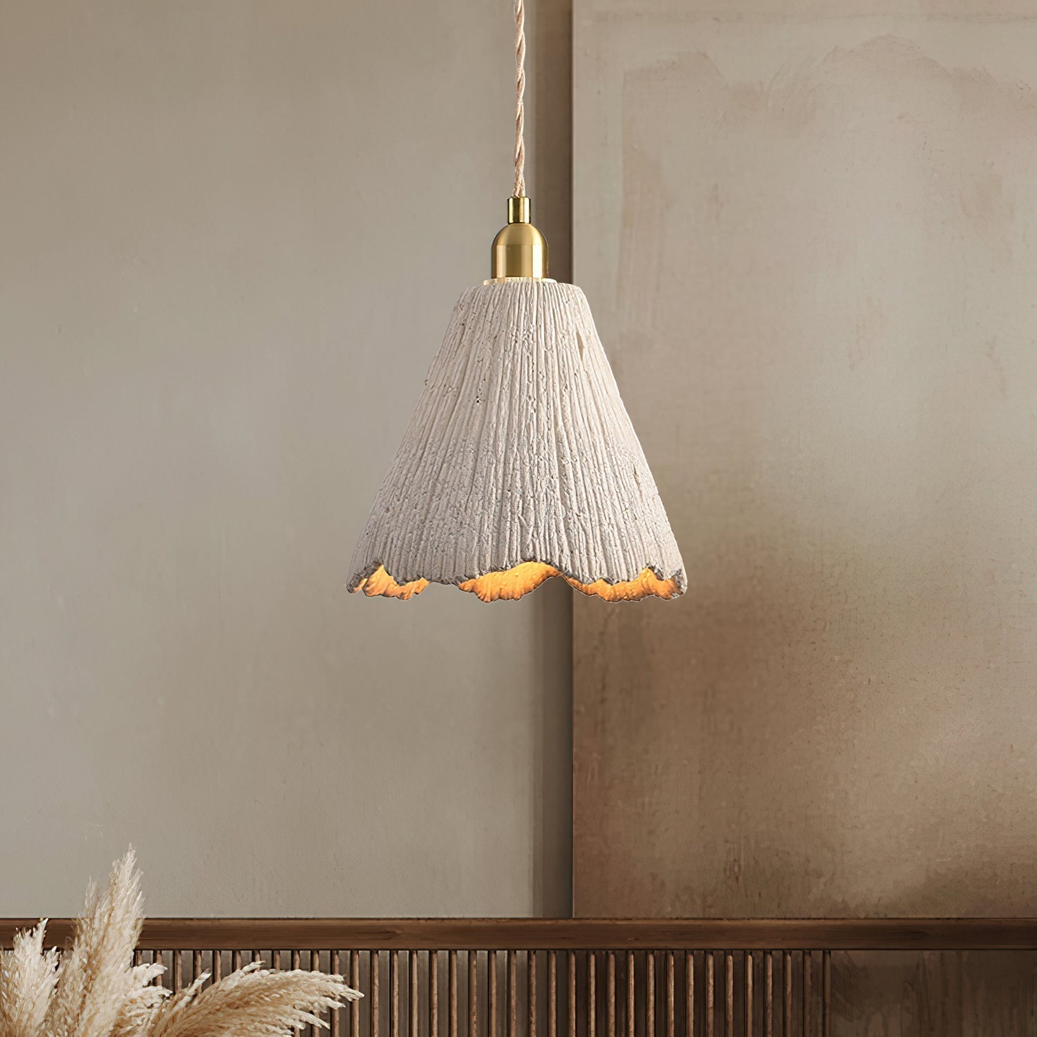 Kirae Textured Cement Pendant Lights