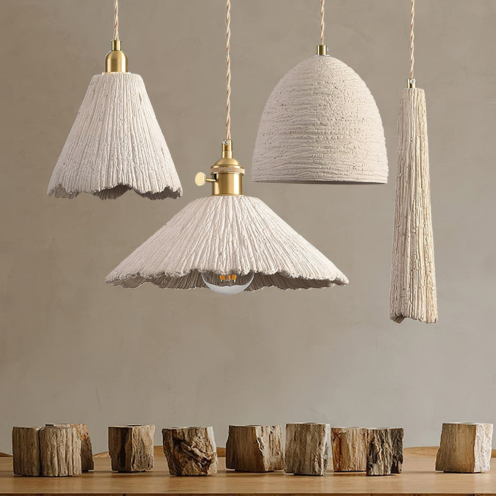 Kirae Textured Cement Pendant Lights