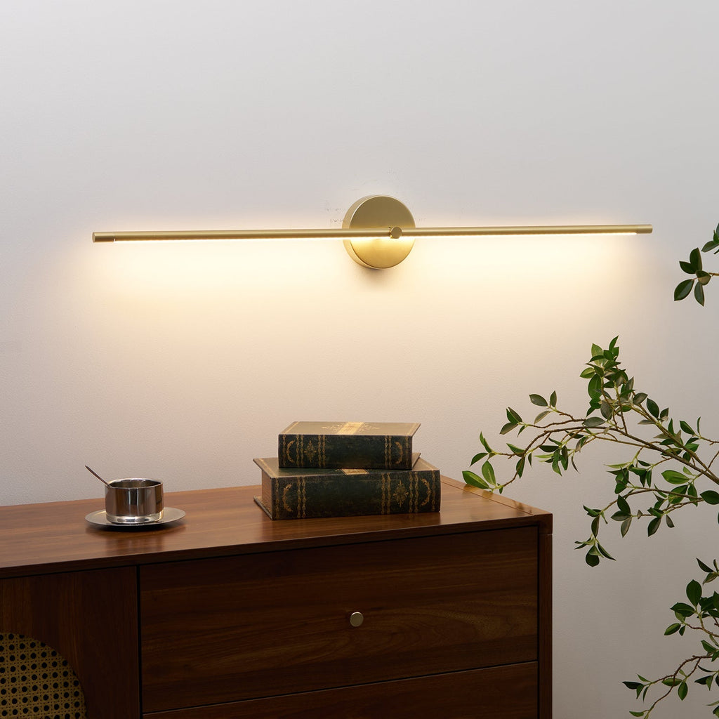 Modern Minimalist Double‑Ended Linear Rod Wall Lamp – Accent Sconce
