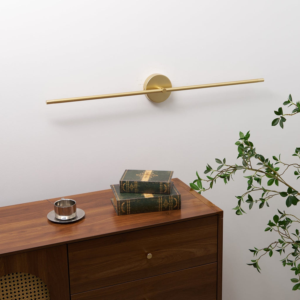 Modern Minimalist Double‑Ended Linear Rod Wall Lamp – Accent Sconce