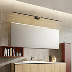 Ivox Minimalist Linear Wall Lamp – Gold & Black Finish