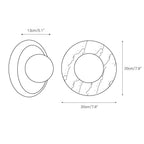 Avi Indoor Marble Wall Sconce