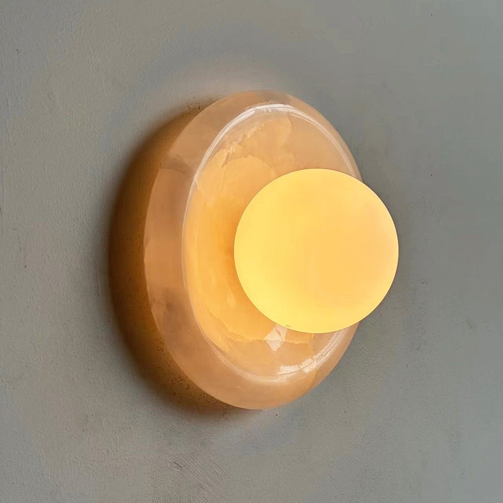 Avi Indoor Marble Wall Sconce
