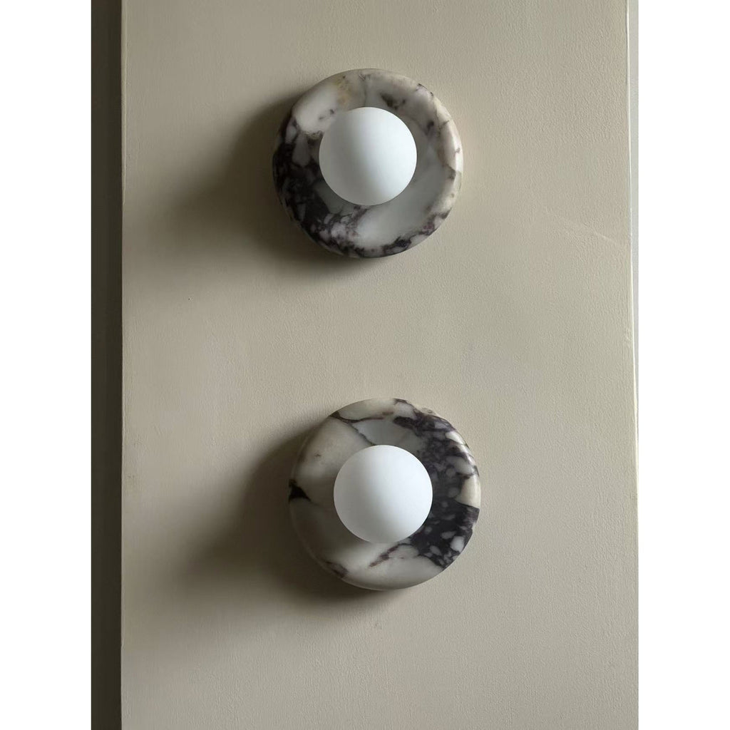 Avi Indoor Marble Wall Sconce