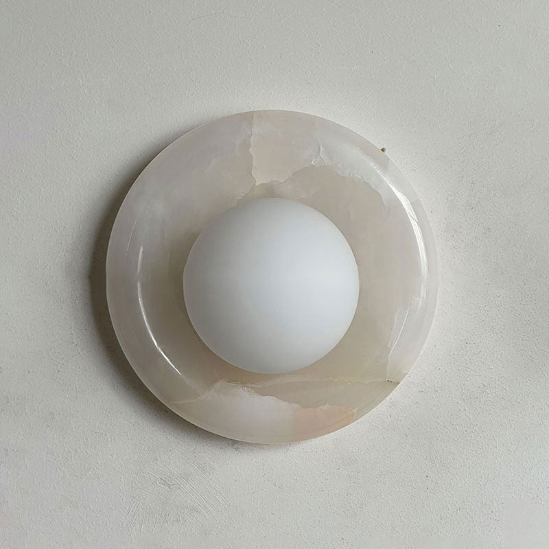 Avi Indoor Marble Wall Sconce
