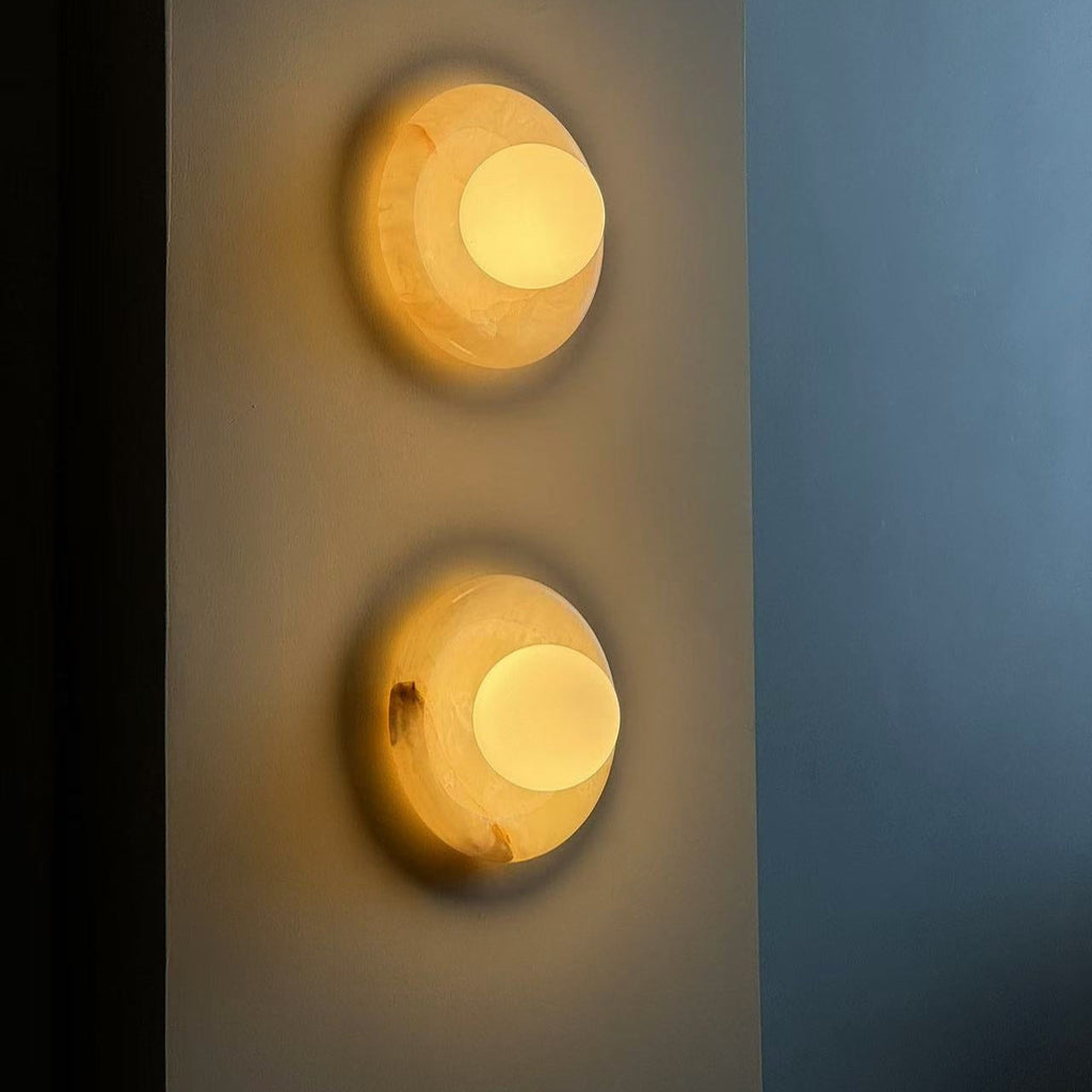 Avi Indoor Marble Wall Sconce