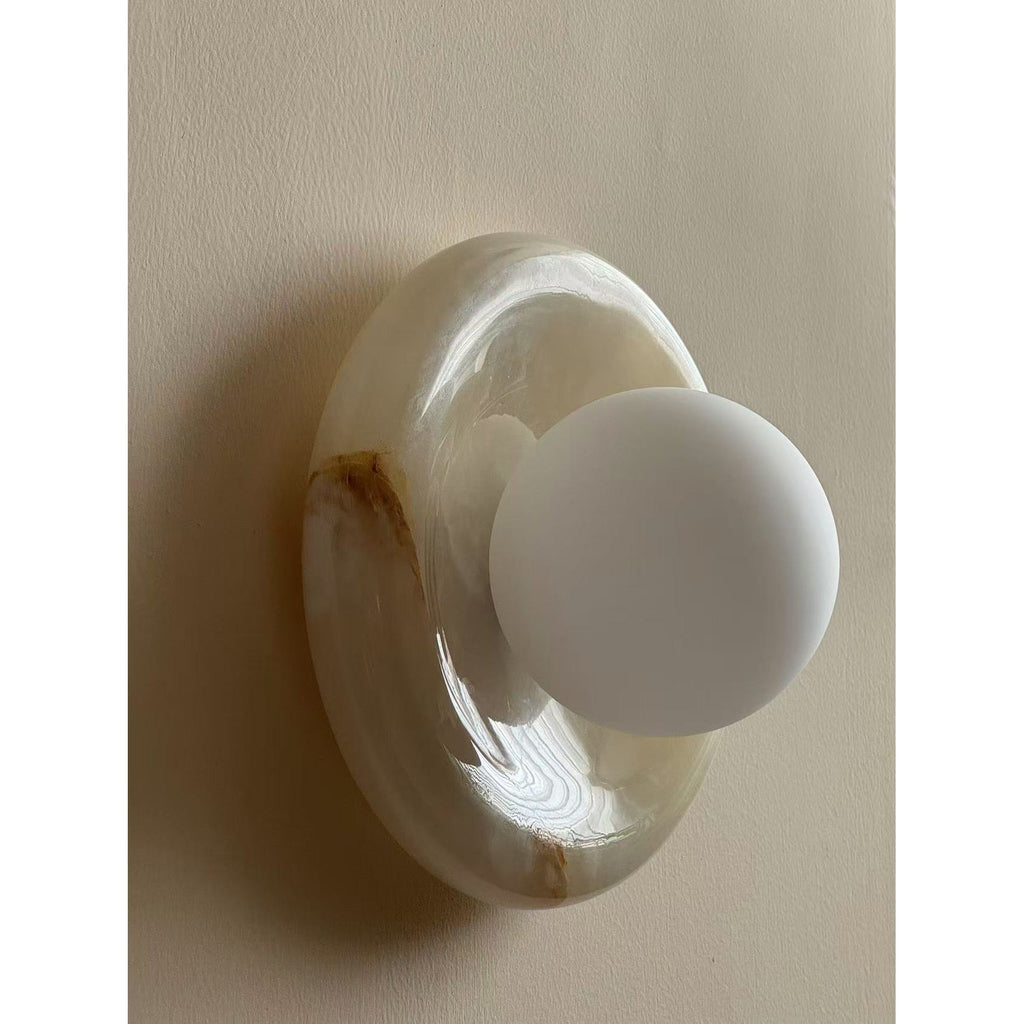 Avi Indoor Marble Wall Sconce