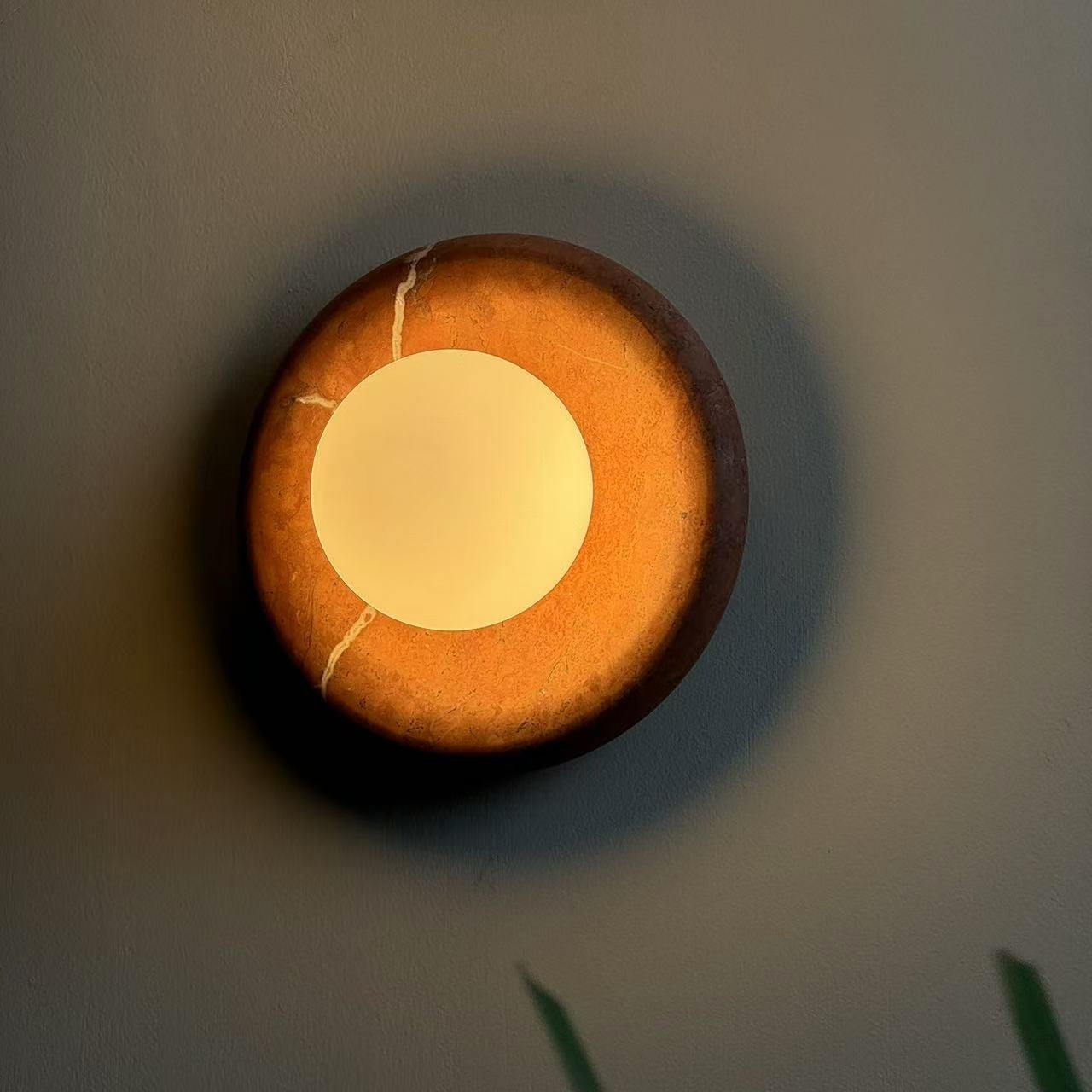 Hako Indoor Marble Wall Sconce