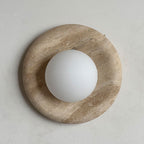 Avi Indoor Marble Wall Sconce