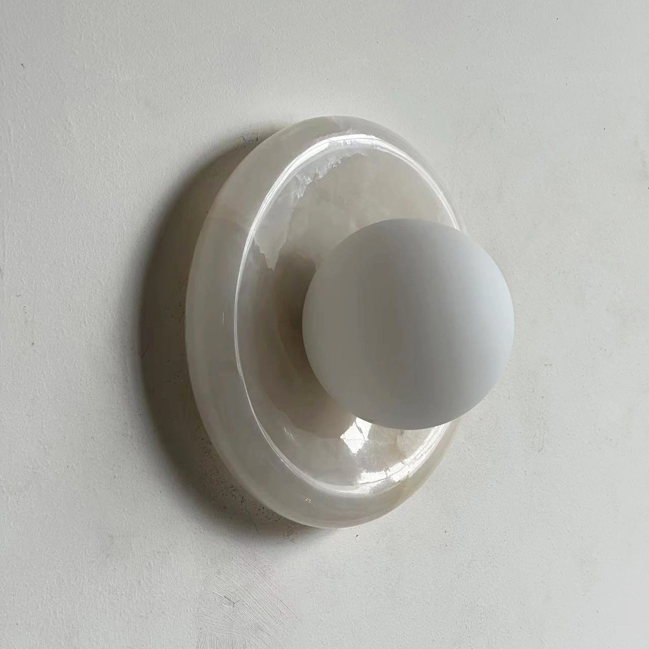 Avi Indoor Marble Wall Sconce