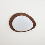 Quisti Pebble Ceiling Light in Walnut