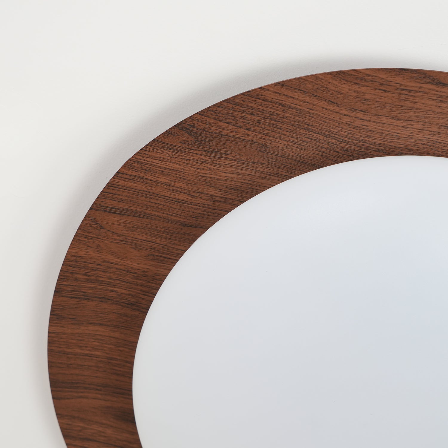Quisti Pebble Ceiling Light in Walnut