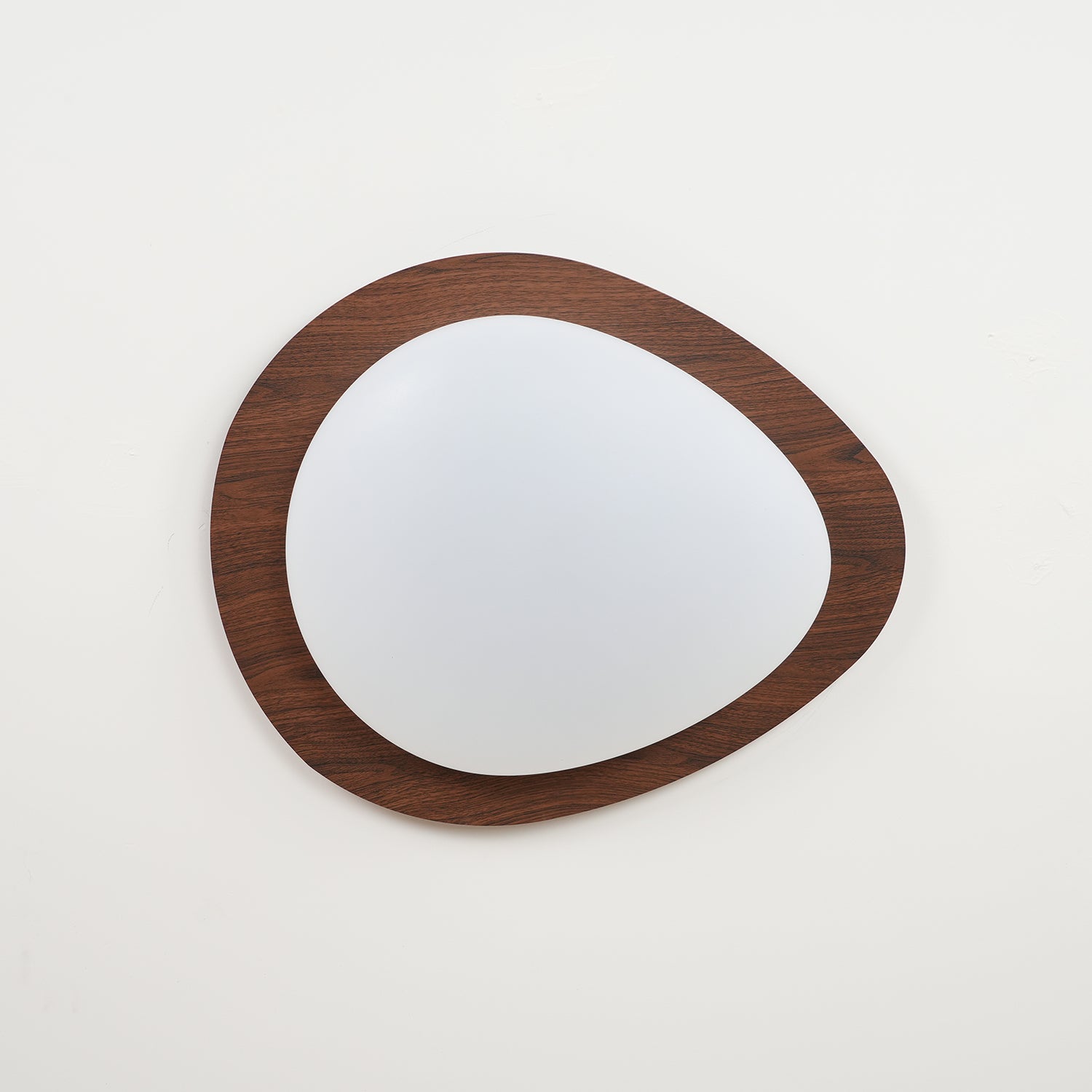 Quisti Pebble Ceiling Light in Walnut