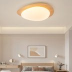 Quisti Pebble Ceiling Light in Walnut