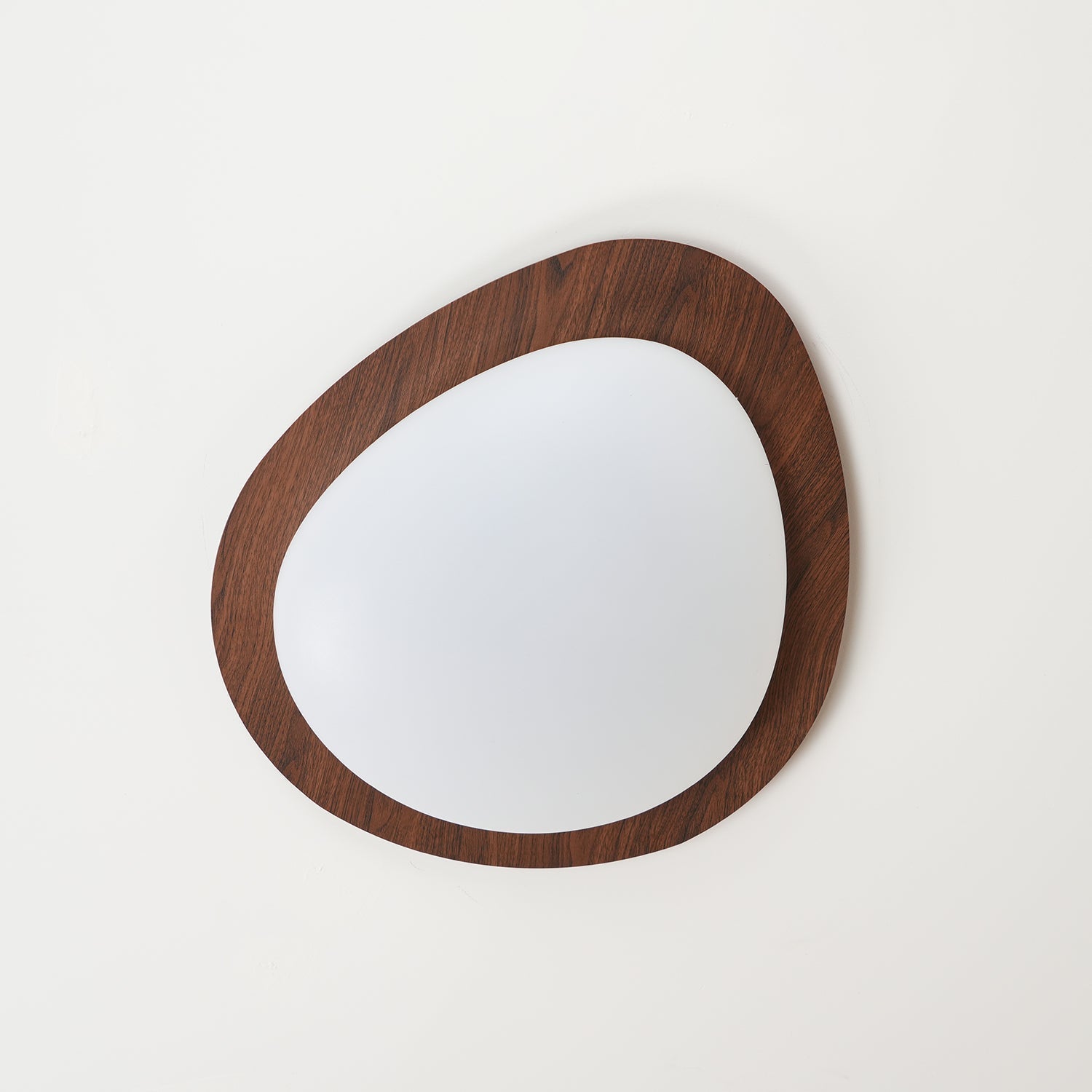 Quisti Pebble Ceiling Light in Walnut