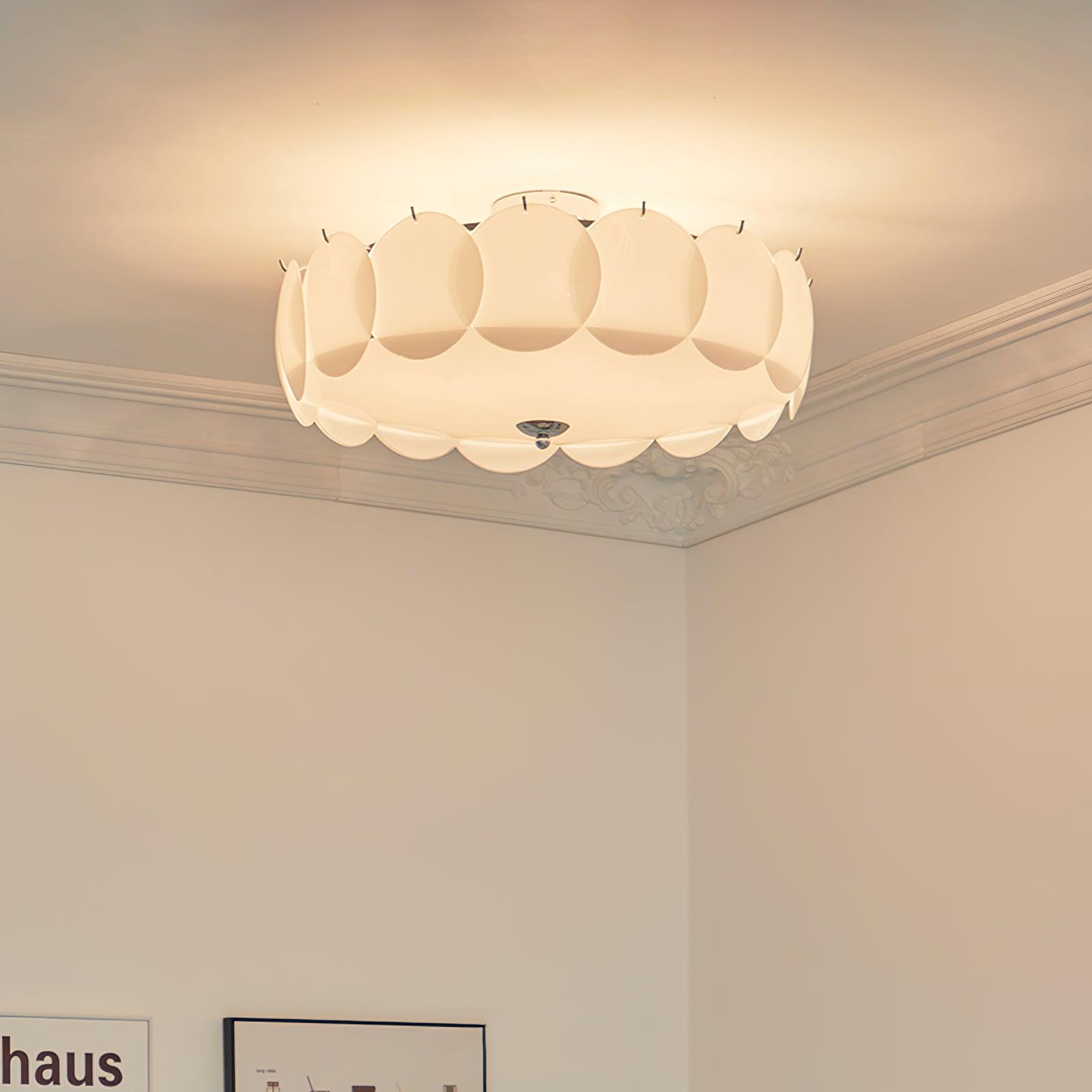 Petal Shell Ceiling Light by Meiho