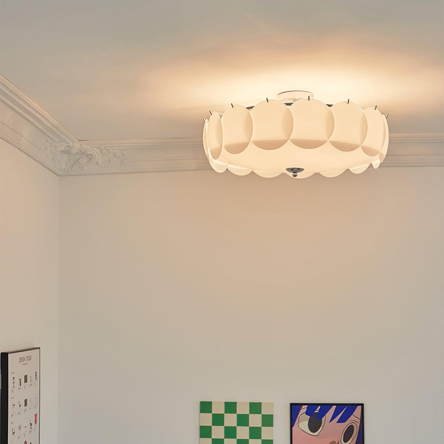 Petal Shell Ceiling Light by Meiho