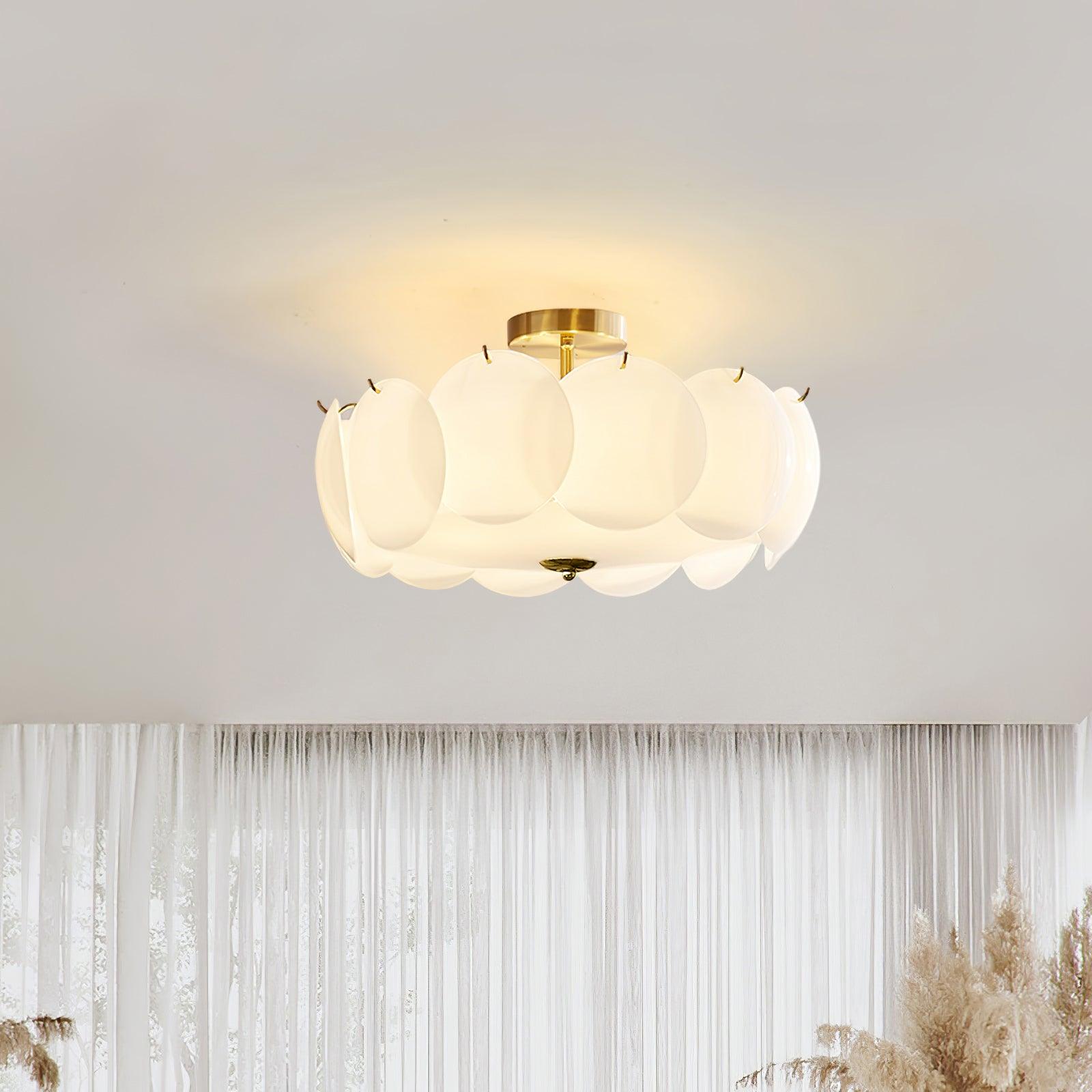 Petal Shell Ceiling Light by Meiho