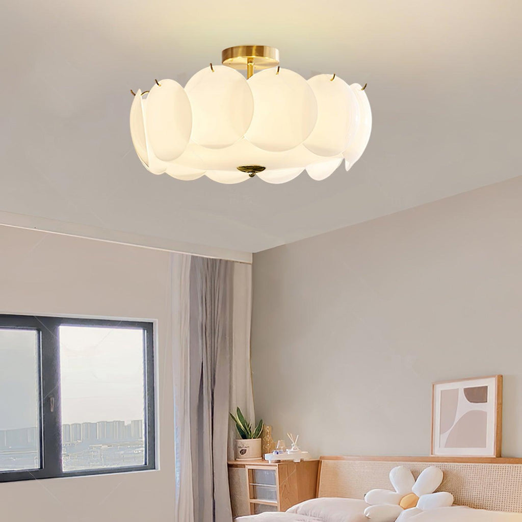 Petal Shell Ceiling Light by Meiho