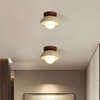 Mysa Travertine Minimalist Ceiling Light