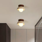 Mysa Travertine Minimalist Ceiling Light