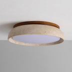 Kloris Piedra Travertine Ceiling Light