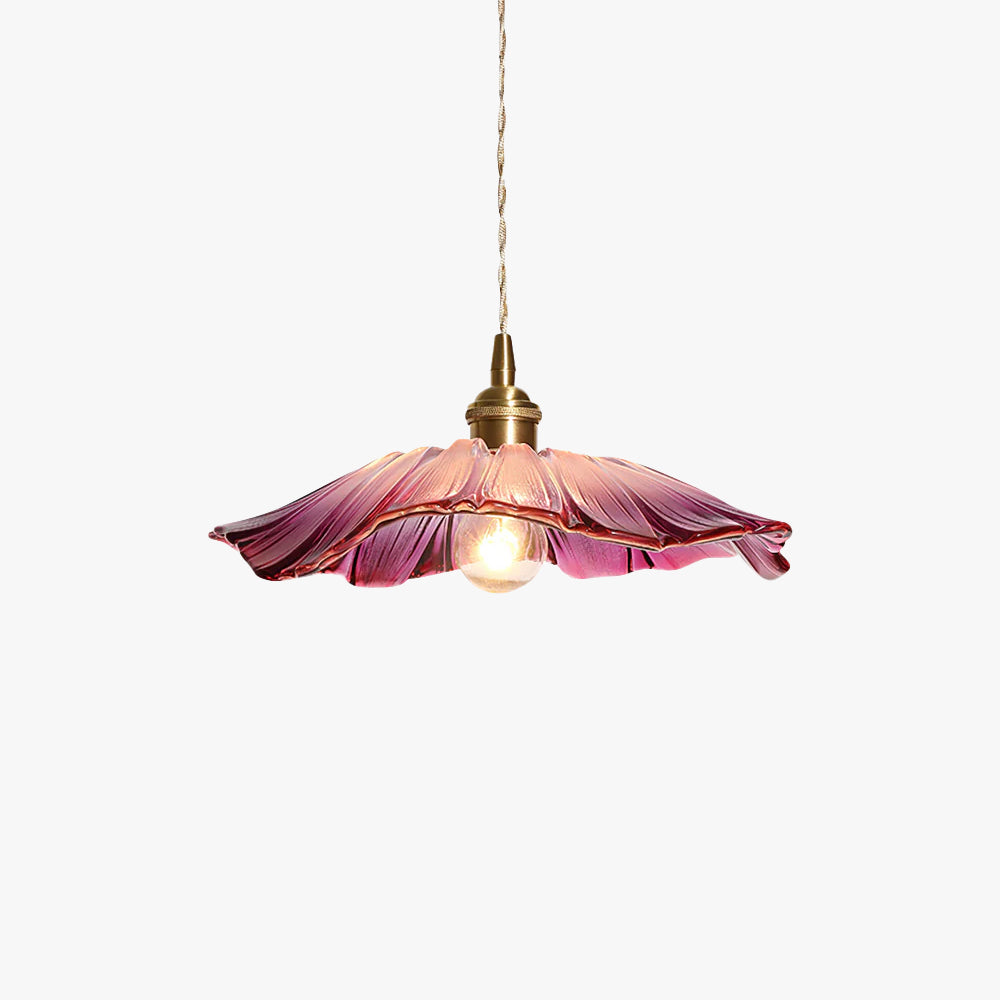 Calia Flower Glass Pendant & Ceiling Light