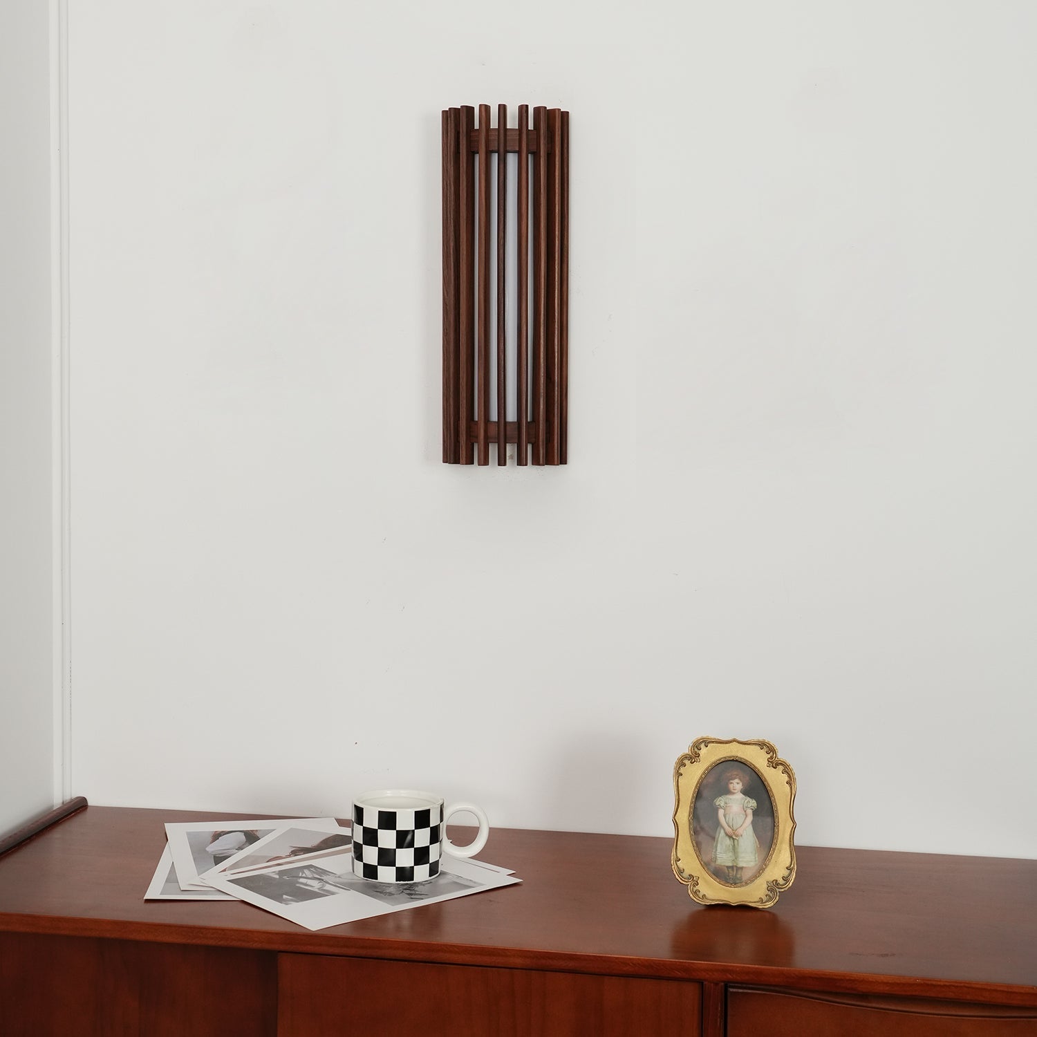 Neyra Indoor Wall Lamp in Walnut