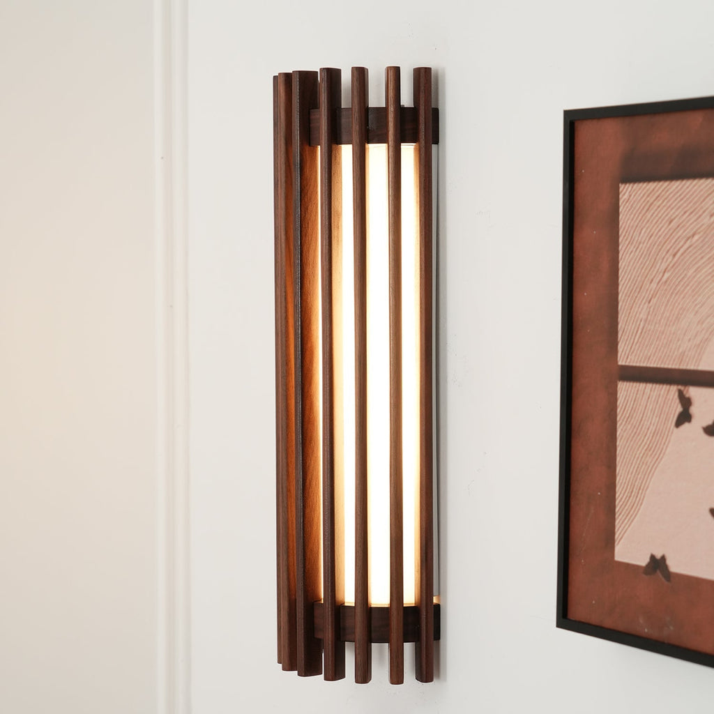 Neyra Indoor Wall Lamp in Walnut