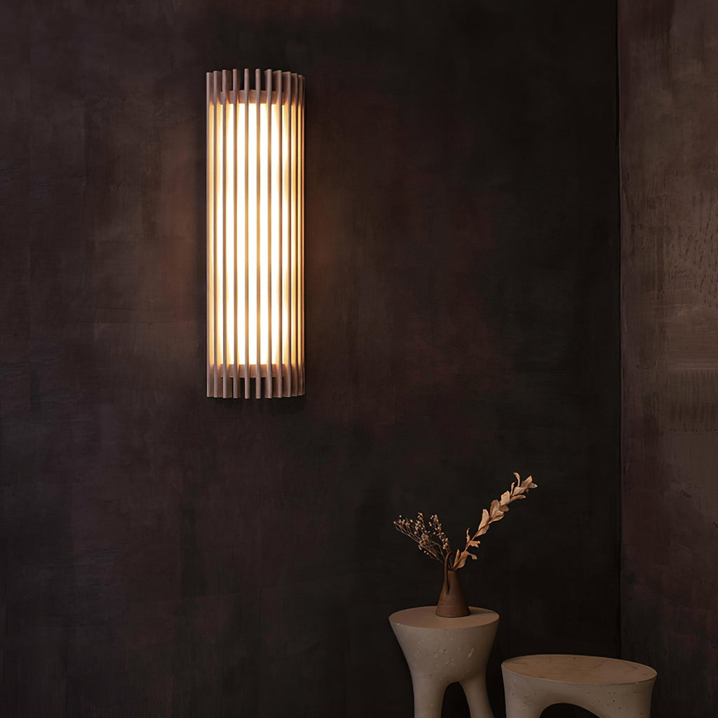 Neyra Indoor Wall Lamp in Walnut