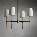 Valea Mid-Century 4- or 6-Light Chandelier