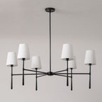 Valea Mid-Century 4- or 6-Light Chandelier