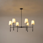 Valea Mid-Century 4- or 6-Light Chandelier