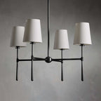 Valea Mid-Century 4- or 6-Light Chandelier