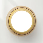 June Vintage Glass Flush-Mount Ceiling Light