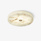 Delya Round Alabaster Ceiling Light