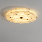 Delya Round Alabaster Ceiling Light