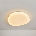 Sayu Pebble-Shaped Flush-Mount Ceiling Light