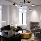 Jaler Industrial Three-Arm Ceiling Light