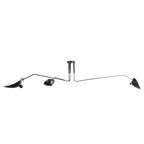 Jaler Industrial Three-Arm Ceiling Light