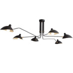 Jaler Industrial Three-Arm Ceiling Light
