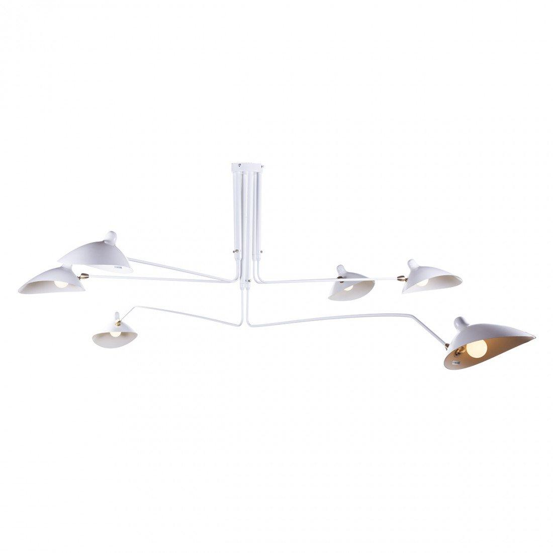 Jaler Industrial Three-Arm Ceiling Light