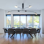Jaler Industrial Three-Arm Ceiling Light
