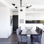 Jaler Industrial Three-Arm Ceiling Light
