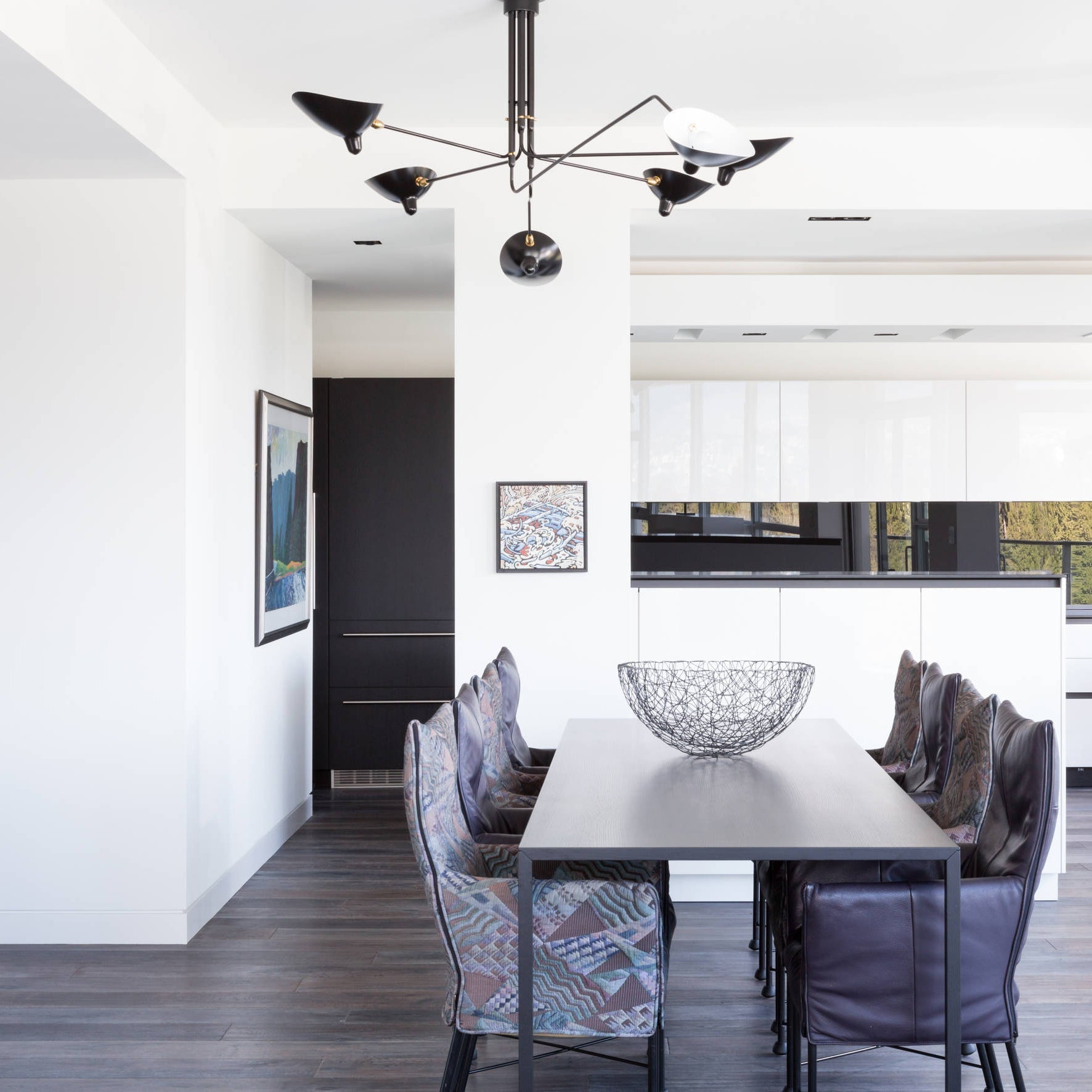 Jaler Industrial Three-Arm Ceiling Light