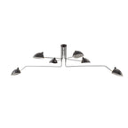 Jaler Industrial Three-Arm Ceiling Light