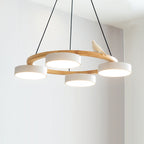 Cliff Round Bird Chandelier