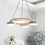 Cliff Round Bird Chandelier