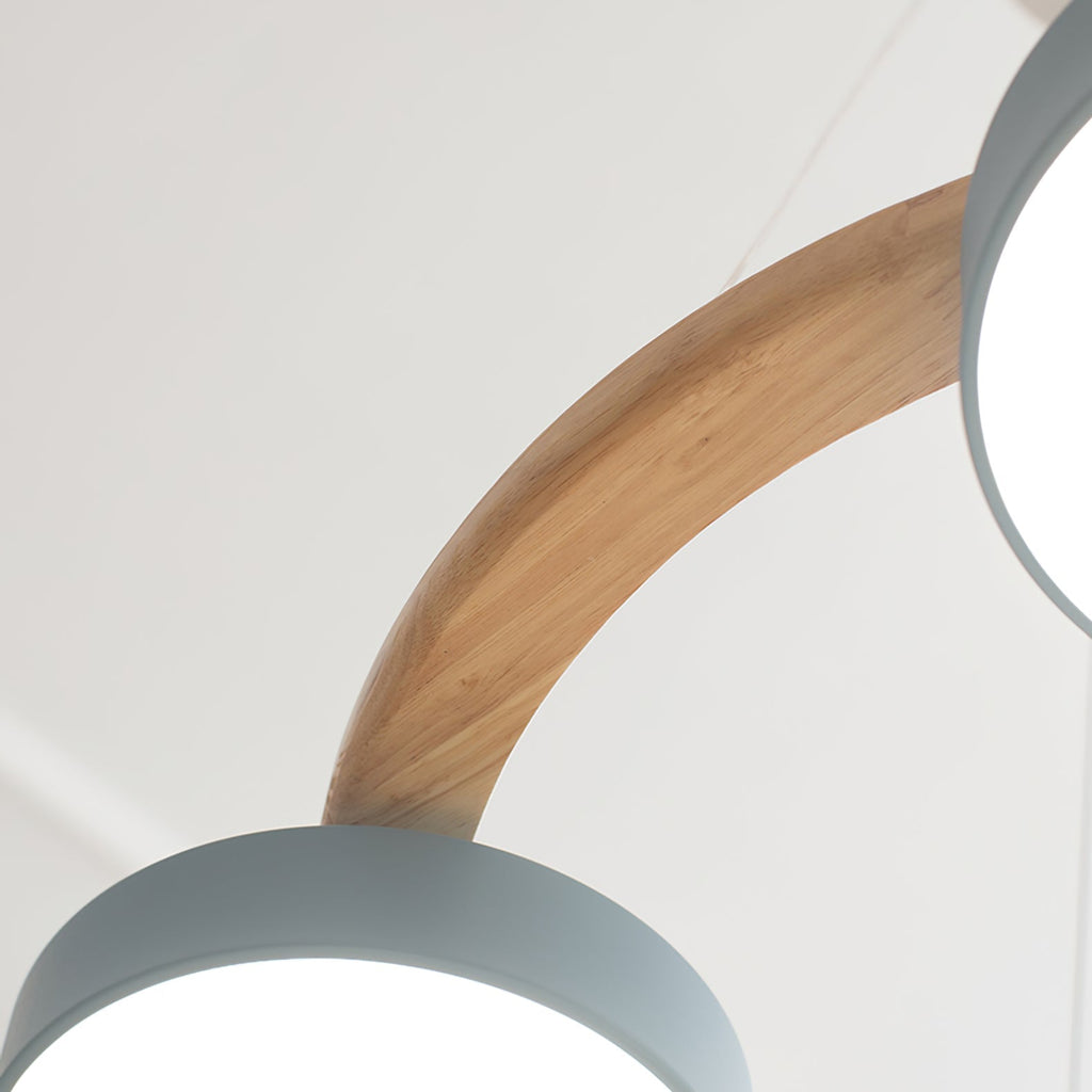 Cliff Round Bird Chandelier