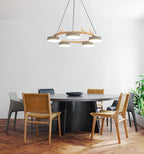 Cliff Round Bird Chandelier